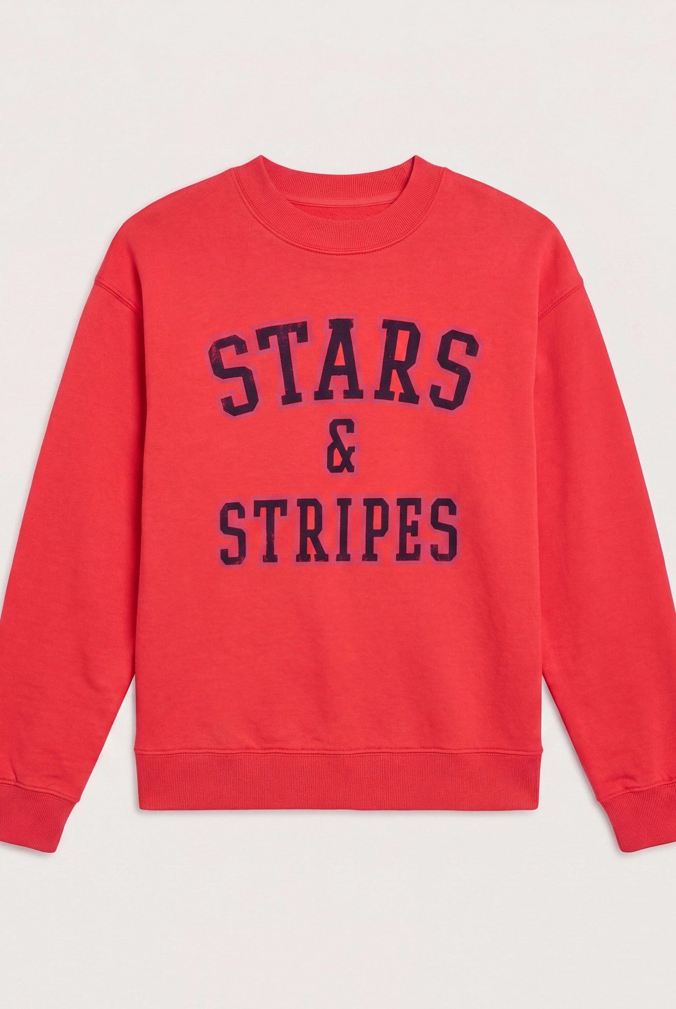 Cherry Pie $|& SEAS Blossom Sweatshirt "STARS & STRIPES" - Hanger Detail
