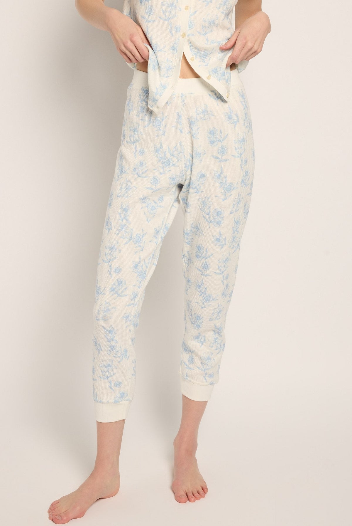 Pool Blue $|& SEAS Snuggle Up Jogger - SOF Front