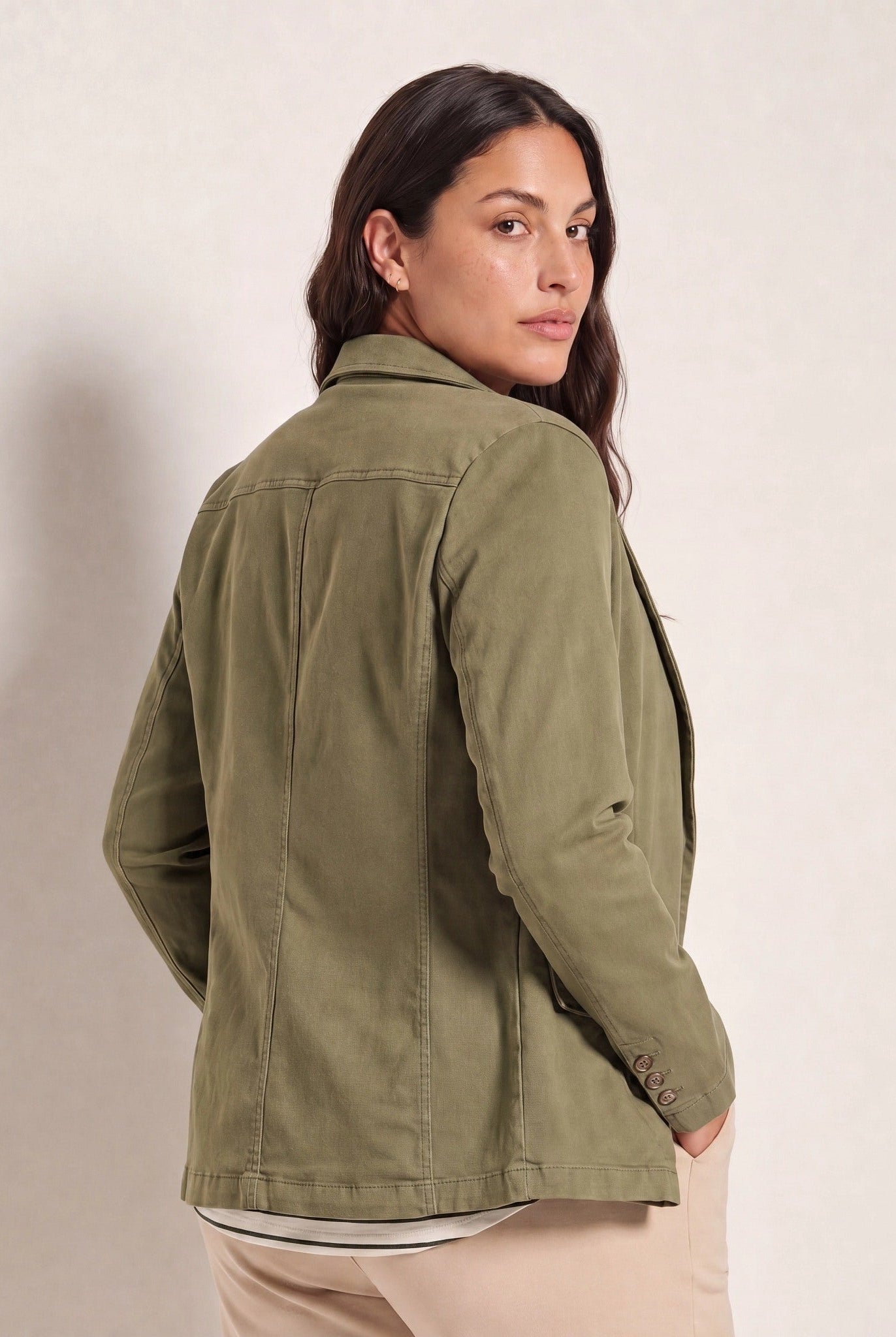 Moss $|& SEAS Naomi Blazer - SOF Back