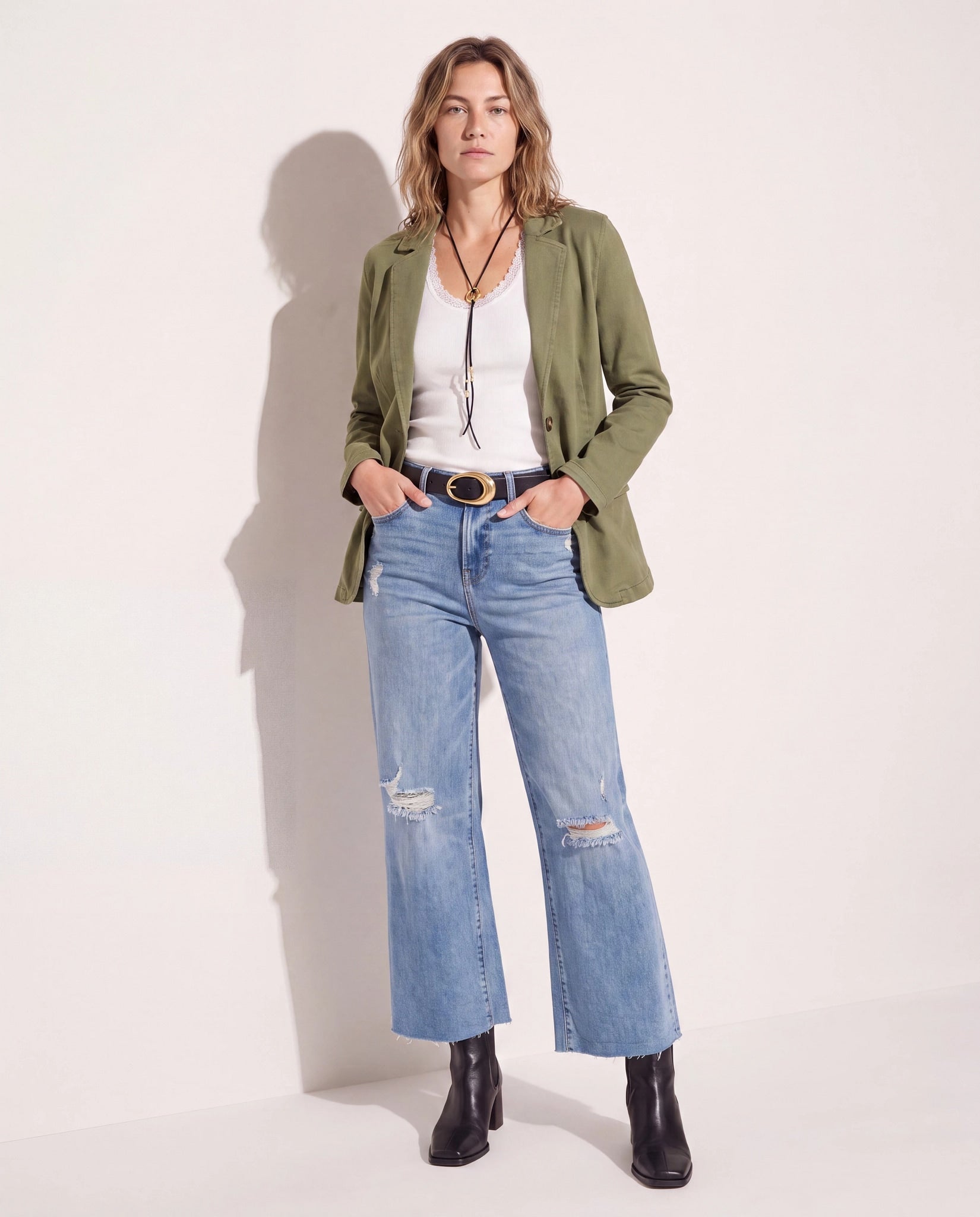 Moss $|& SEAS Naomi Blazer - SOF Side