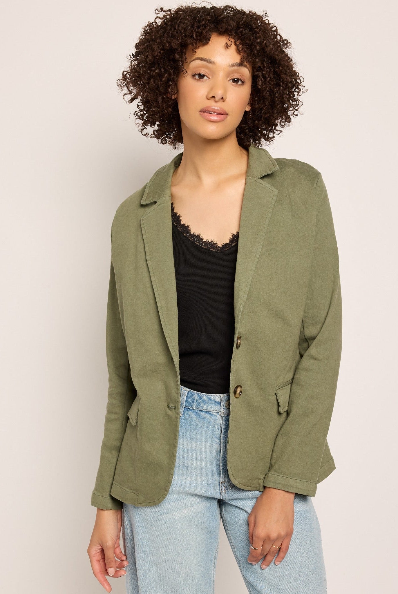 Moss $|& SEAS Naomi Blazer - SOF Front