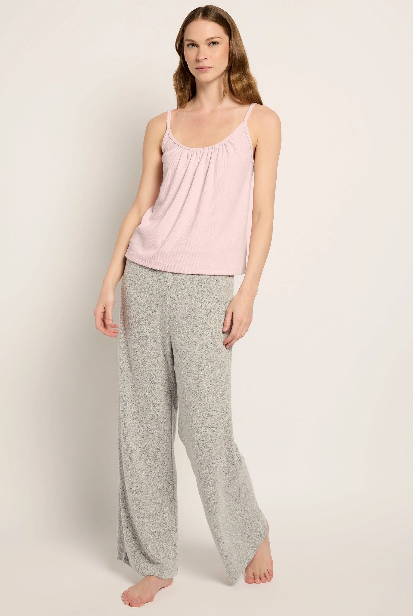 Peach Ice $|& SEAS Press Snooze Tank - UGC On Fig