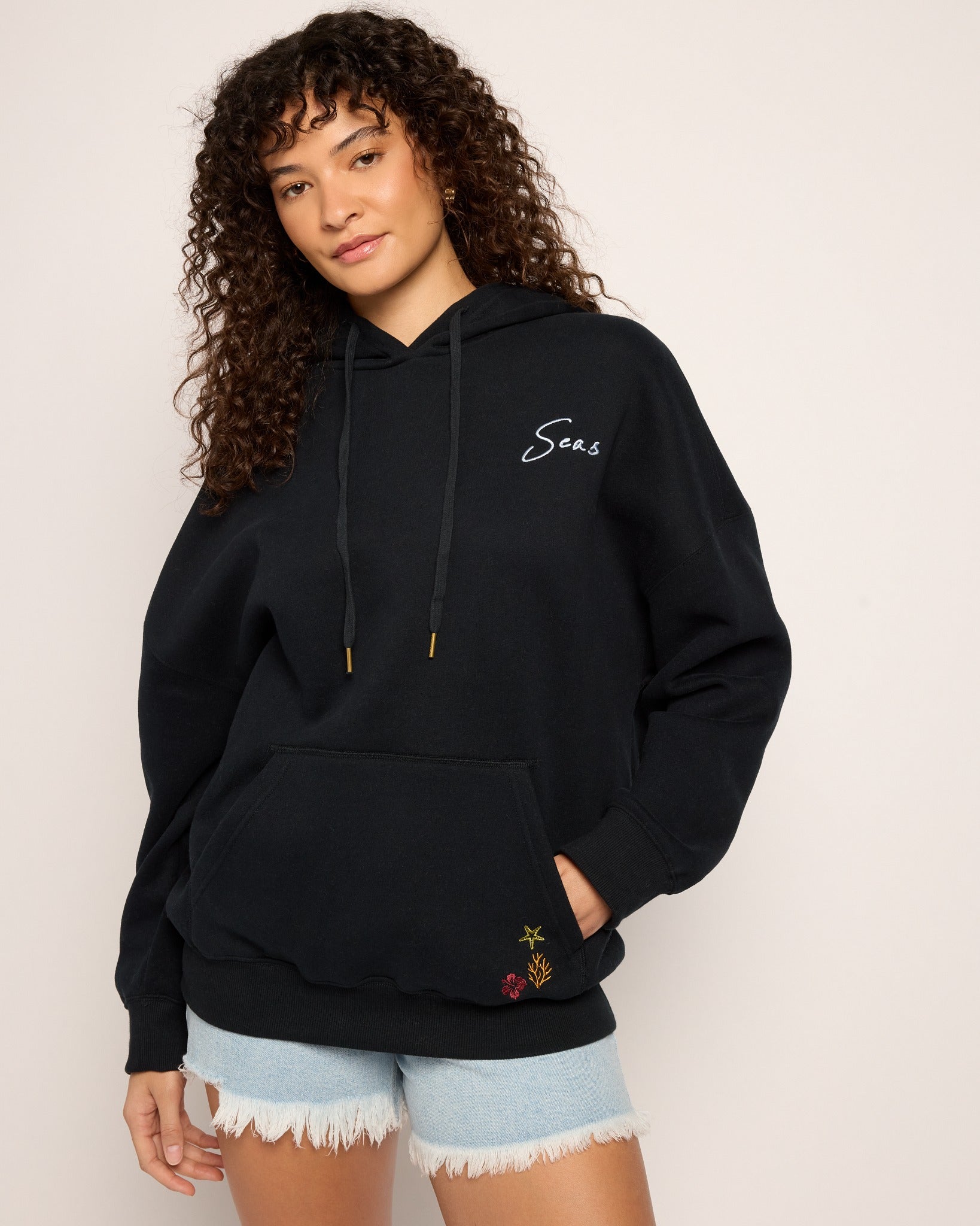 Midnight $|& SEAS Ryder "Tide Tripper" Graphic Hoodie