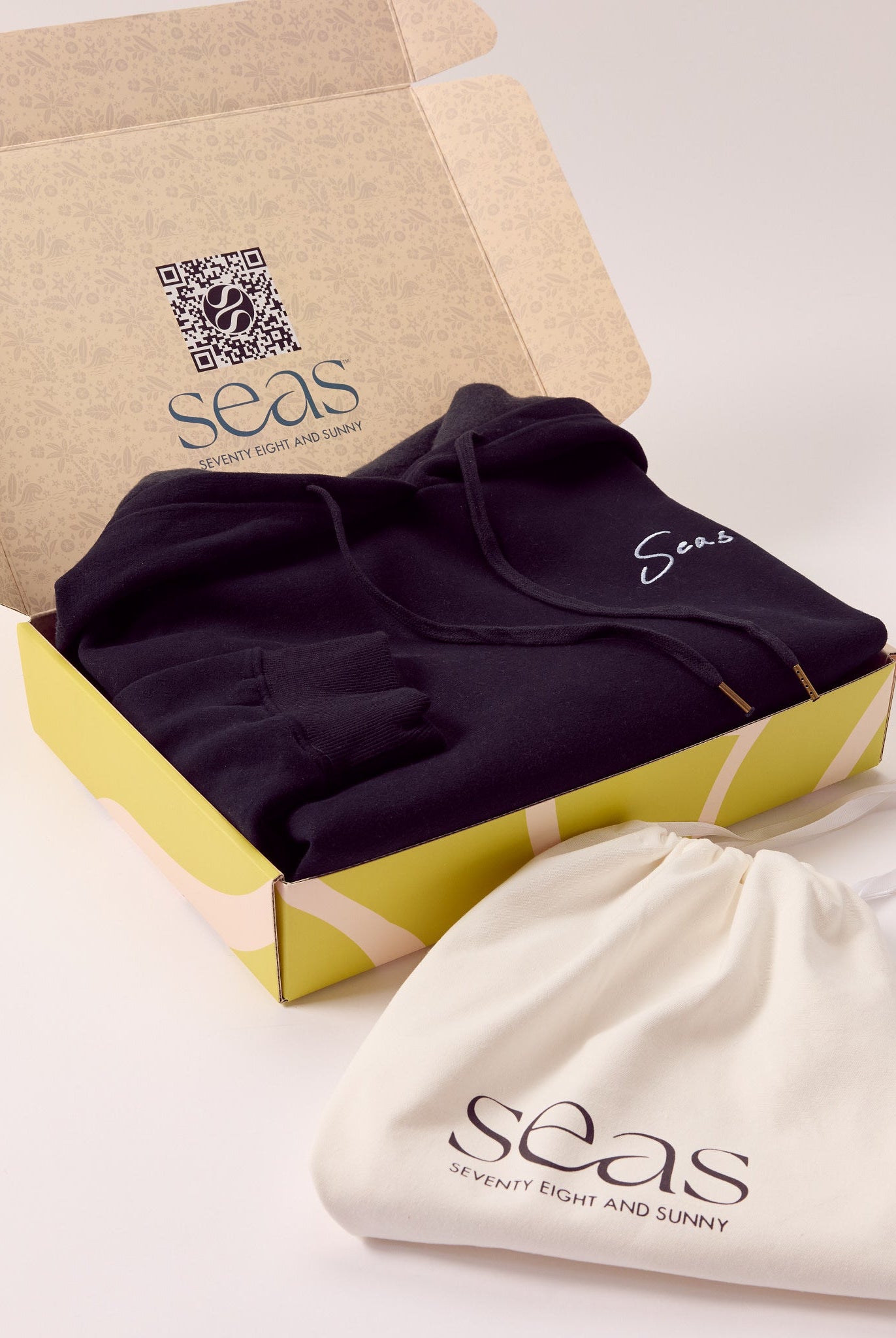 Midnight $|& SEAS Ryder "Tide Tripper" Graphic Hoodie - Hanger Back