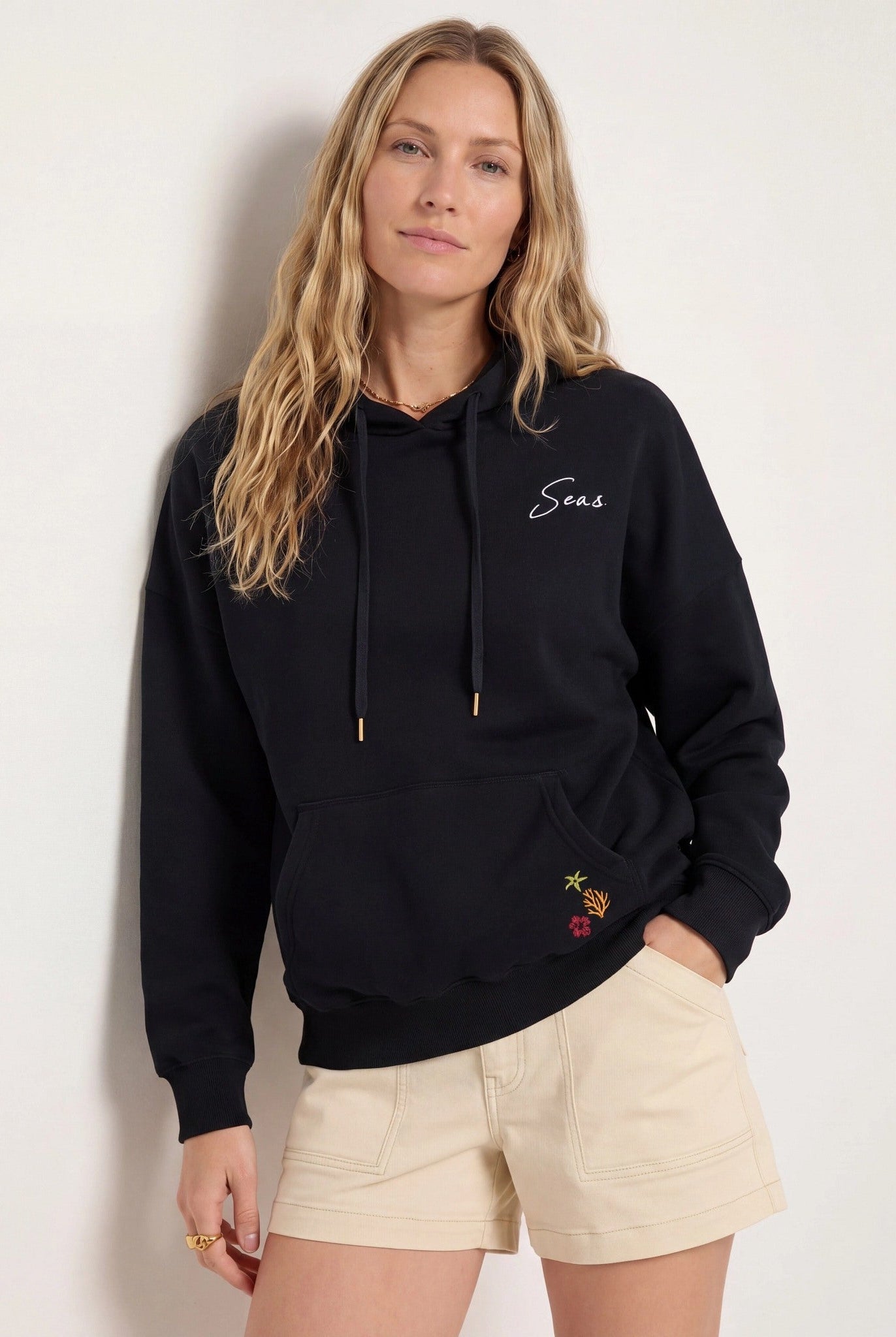 Midnight $|& SEAS Ryder "Tide Tripper" Graphic Hoodie - SOF Front