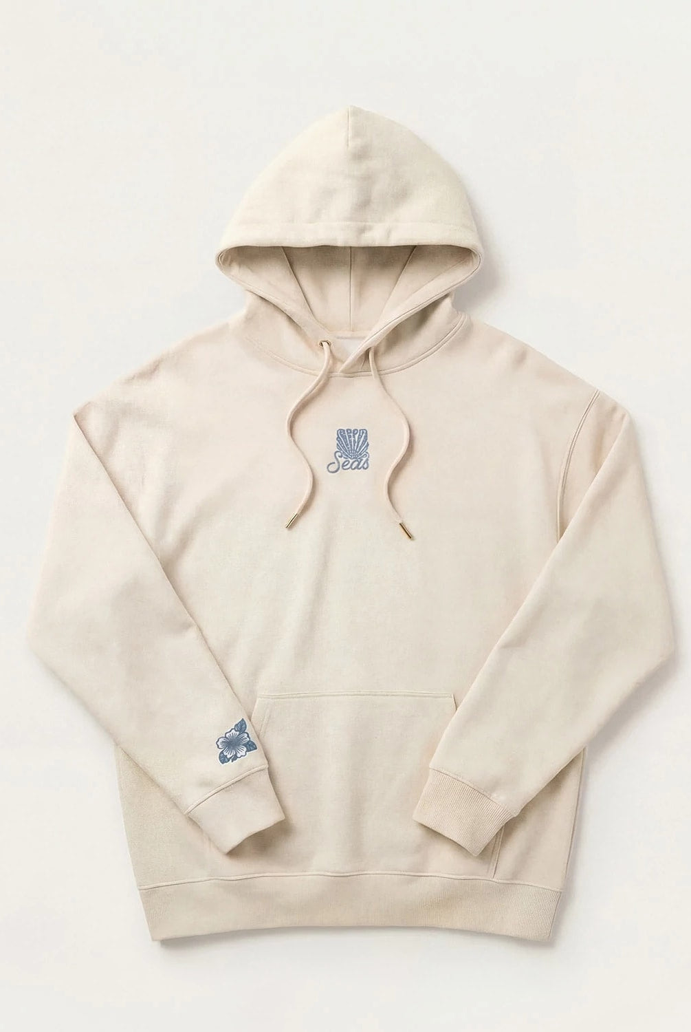 Cream $|& SEAS Ryder "Sun Chaser" Graphic Hoodie - VOF Detail