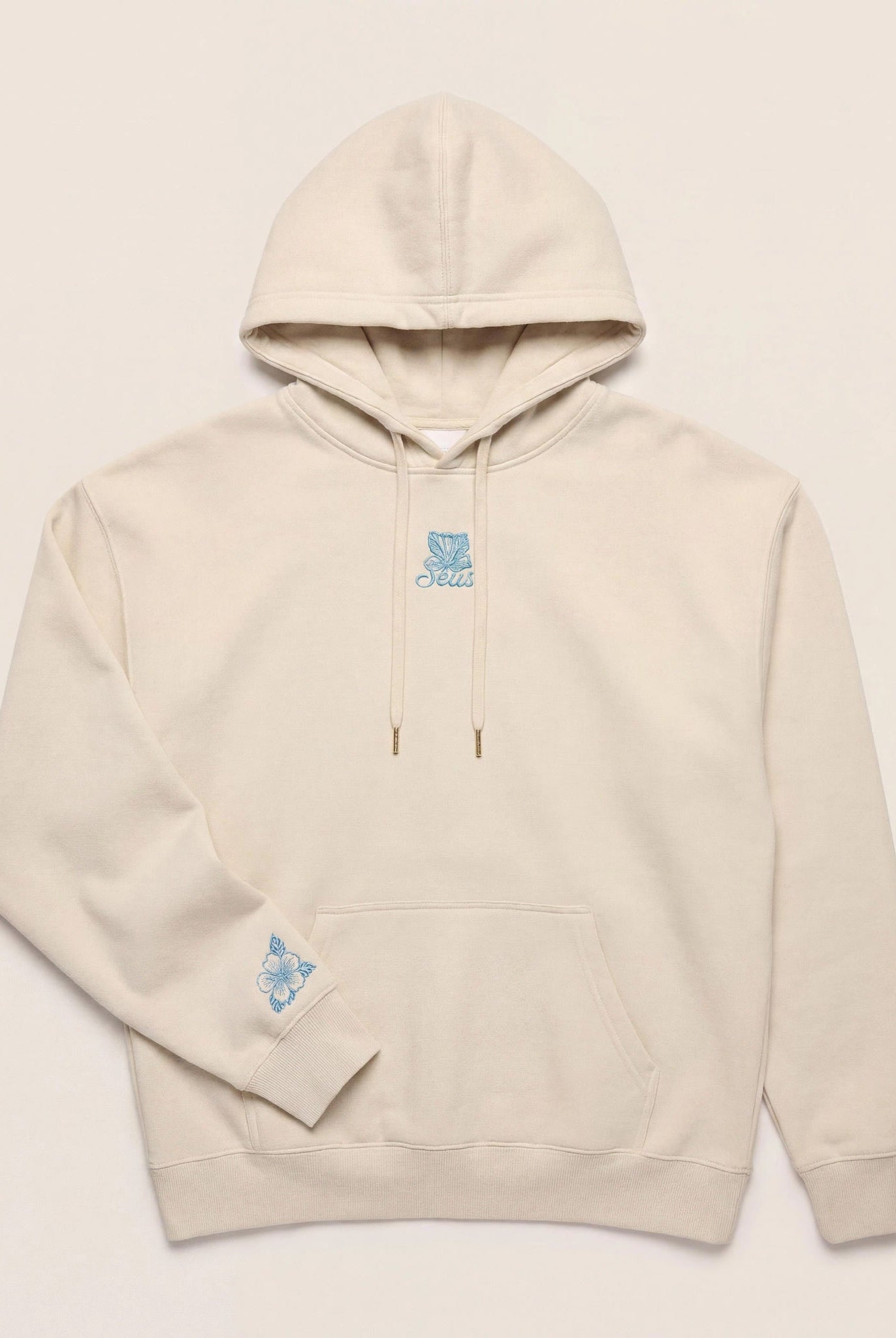 Cream $|& SEAS Ryder "Sun Chaser" Graphic Hoodie - VOF Detail