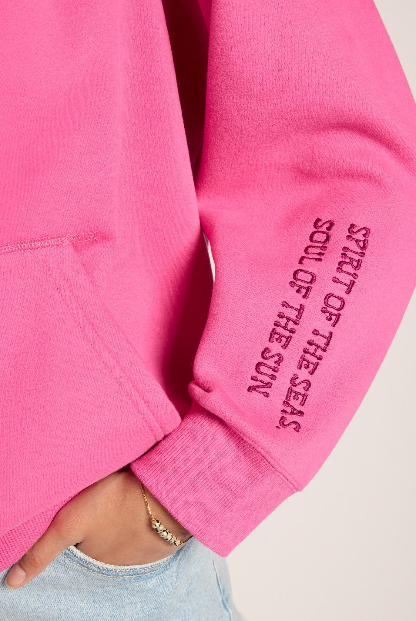 Rouge $|& SEAS Ryder "Salty Bandit" Graphic Hoodie - SOF Detail