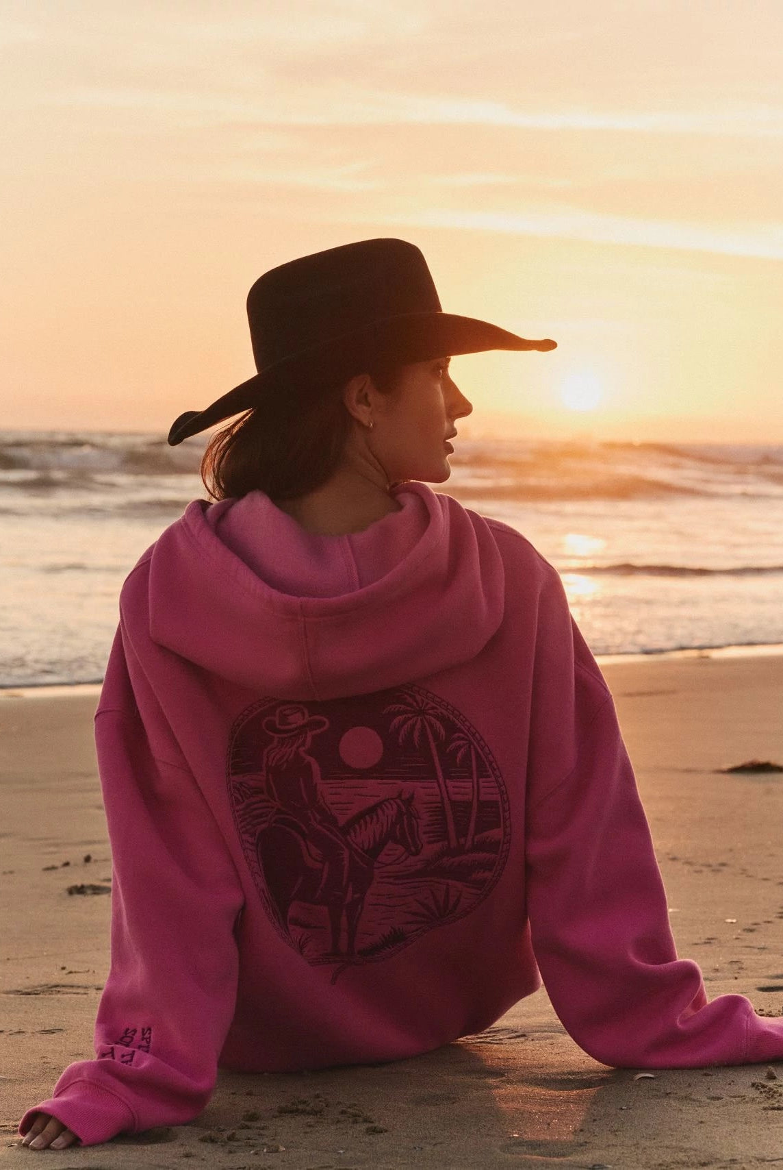 Rouge $|& SEAS Ryder "Salty Bandit" Graphic Hoodie - SOF Side