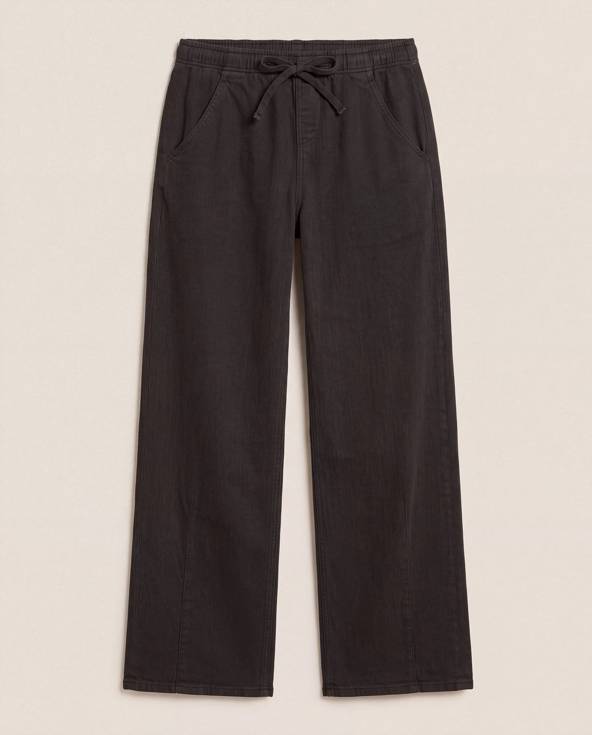 Graphite $|& SEAS Ellie Drawstring Straight Leg Pant - Hanger Detail