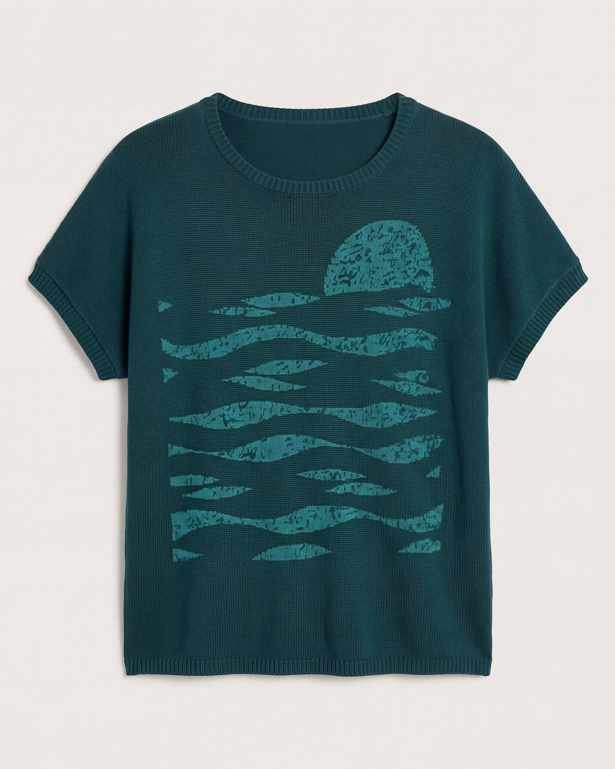Laurel $|& SEAS Nora Dolman Graphic Sweater Tee - Hanger Detail