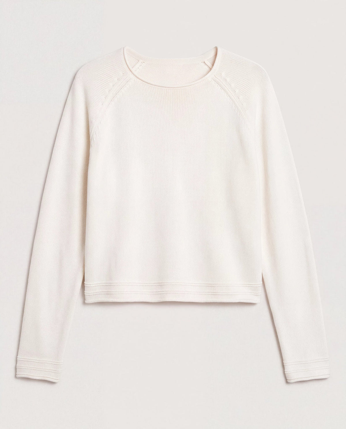 Cream $|& SEAS Leah Raglan Sweater - Hanger Detail