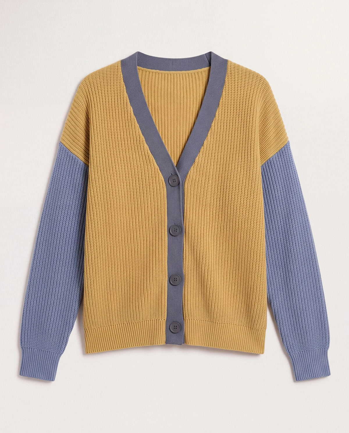 Canyon $|& SEAS Brie Colorblocked Cardigan - Hanger Detail