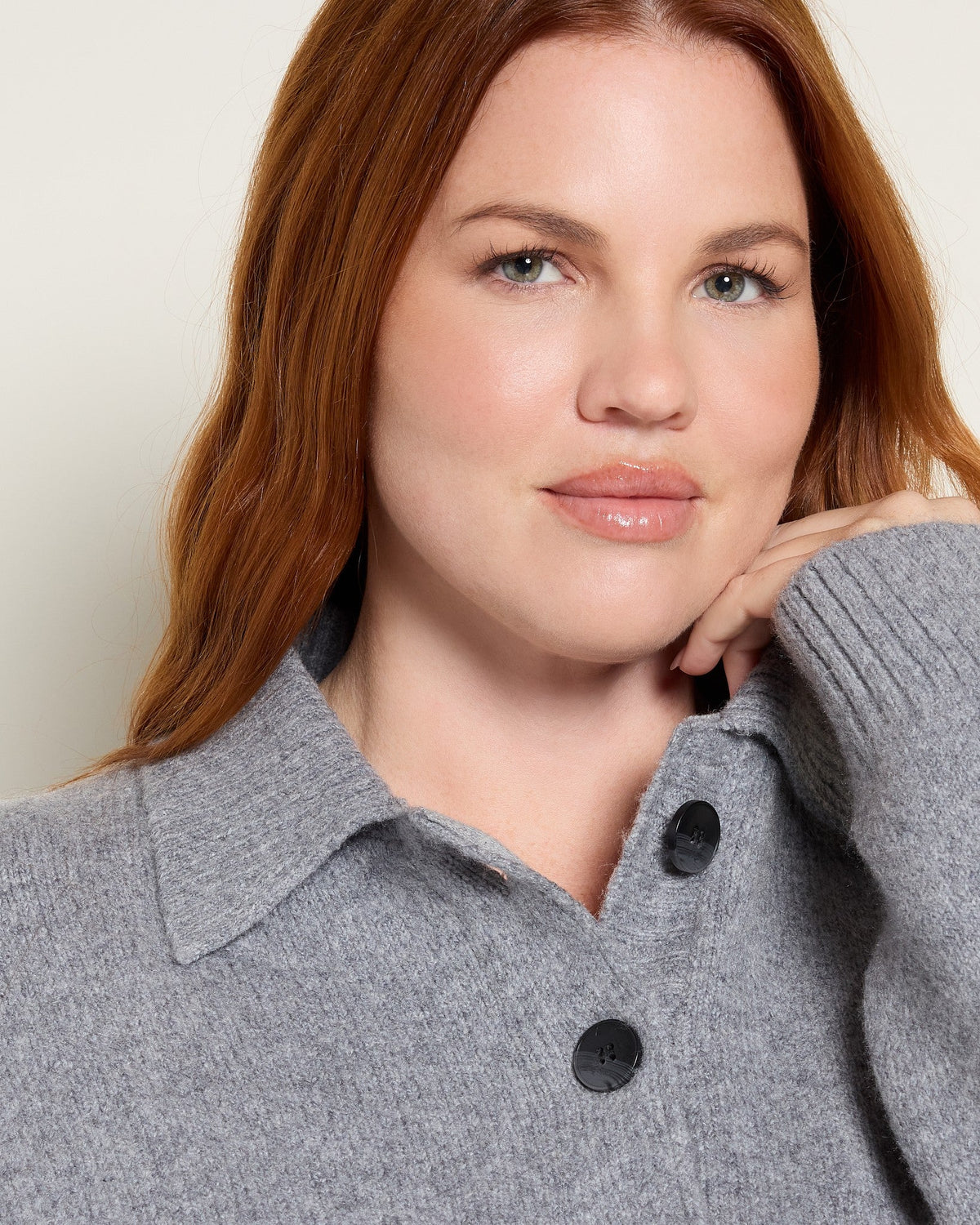 Heather Charcoal $|& Thread & Supply Quinlan Pullover - SOF Full Front