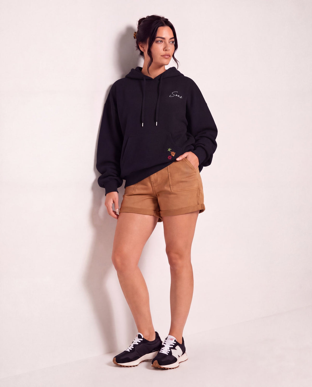 Midnight $|& SEAS Ryder "Tide Tripper" Graphic Hoodie - UGC On Fig