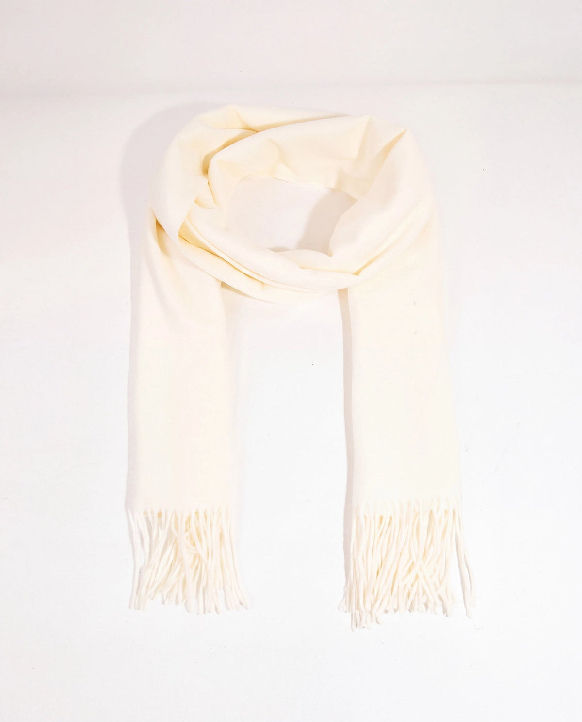 Ivory $|& Fame Accessories Solid Scarf - VOF Detail