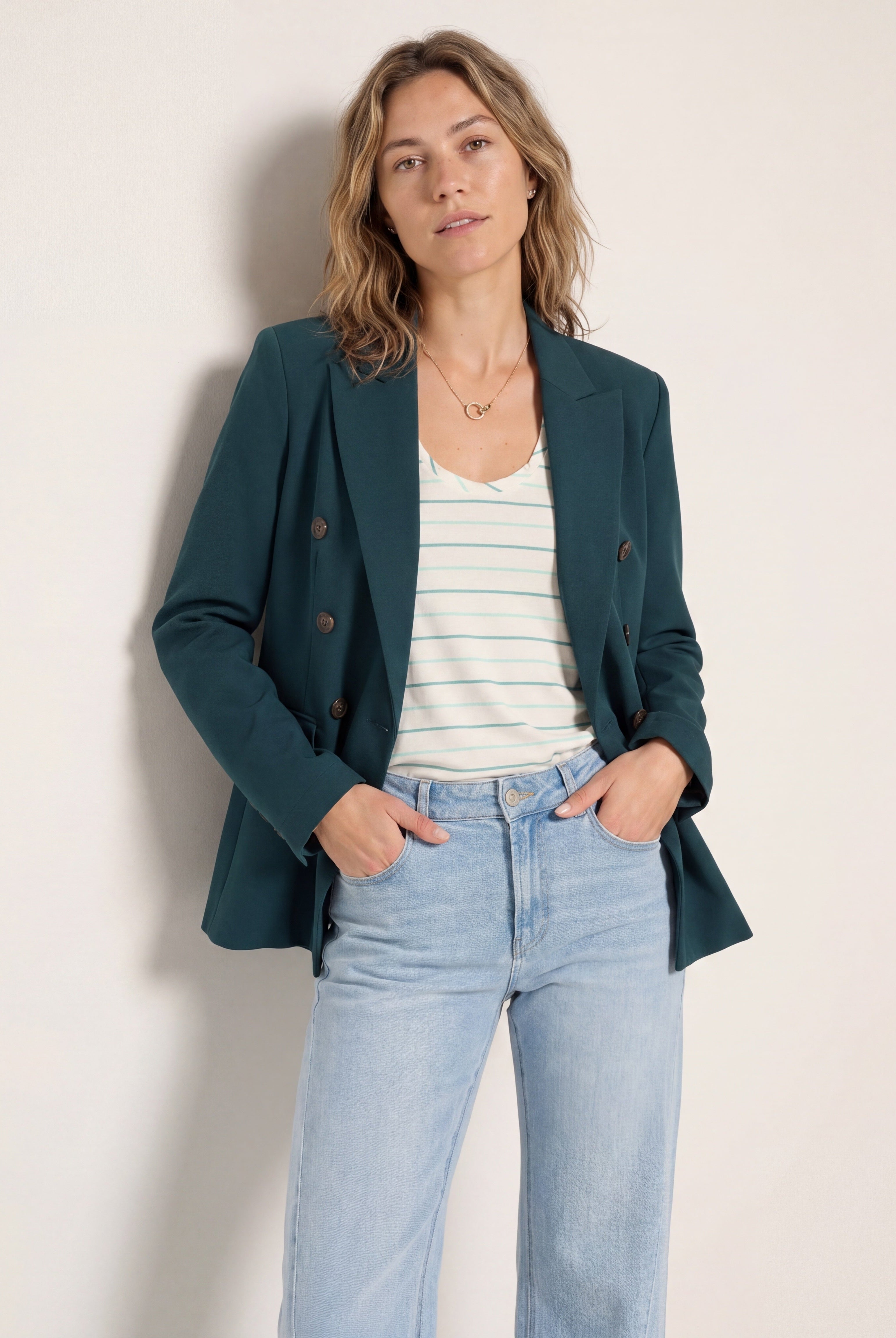 Ashlyn Double Breasted Blazer - Seventy Eight and Sunny