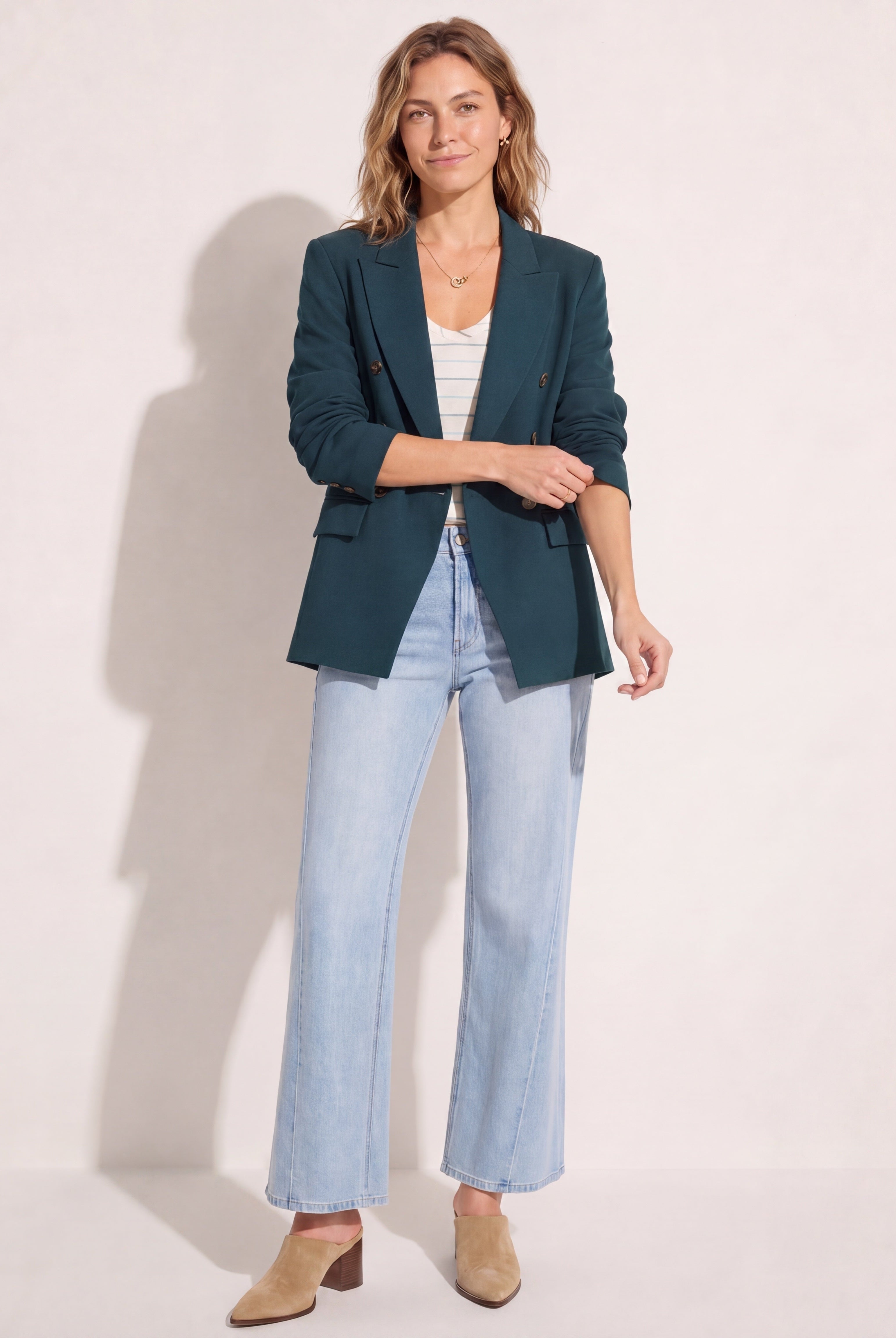Ashlyn Double Breasted Blazer - Seventy Eight and Sunny
