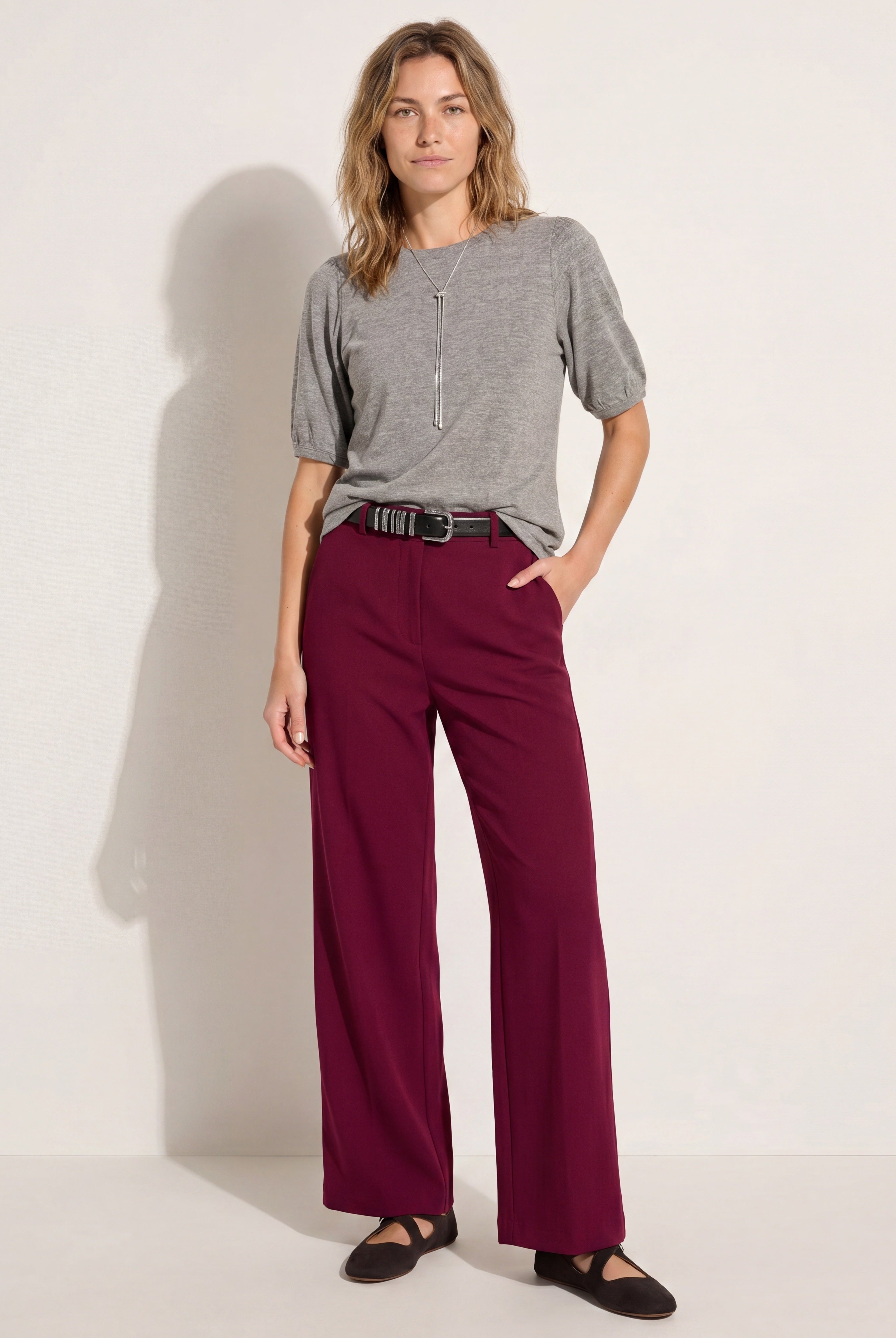 Brentwood Wide Leg Trouser - Seventy Eight and Sunny