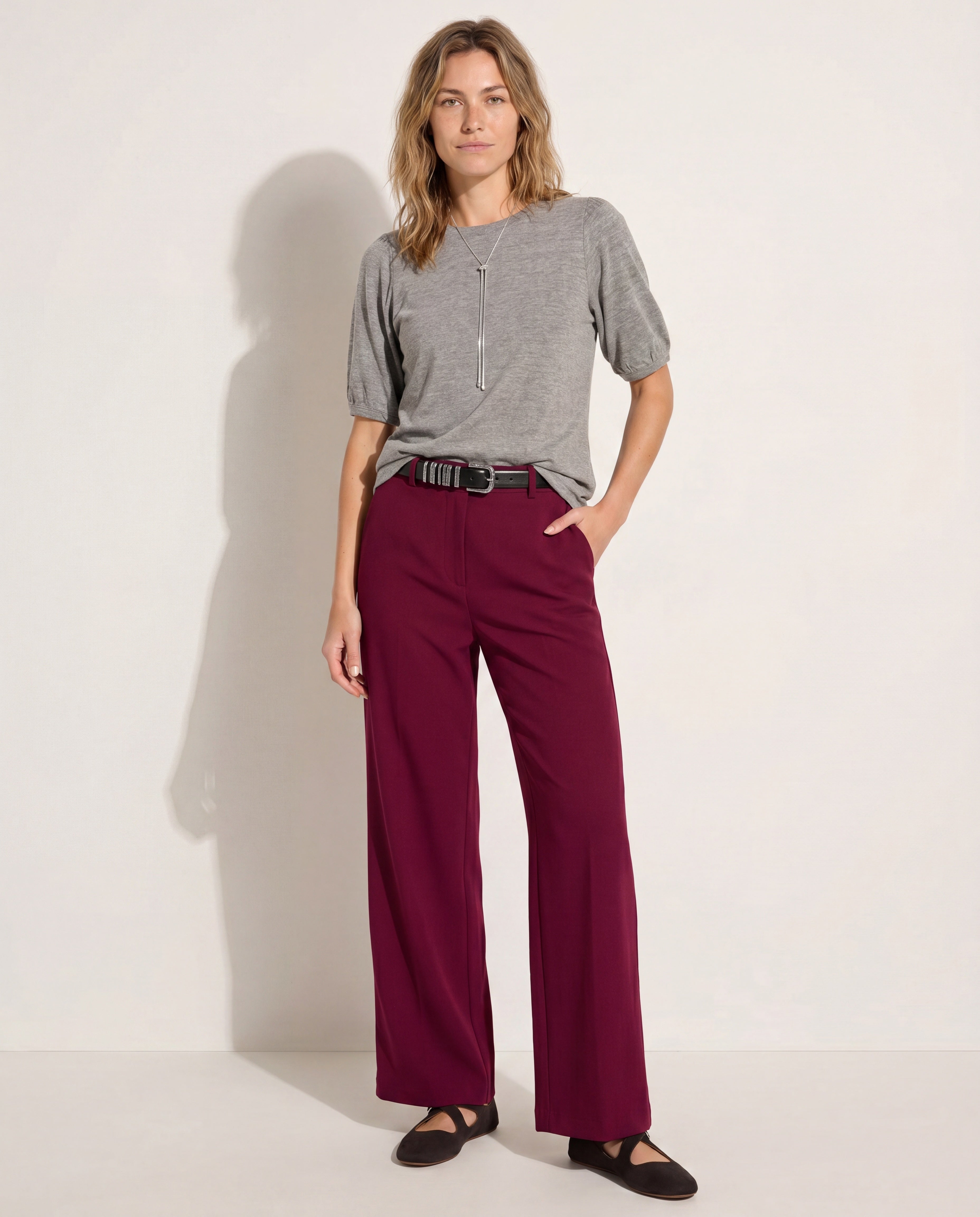 Brentwood Wide Leg Trouser - Seventy Eight and Sunny