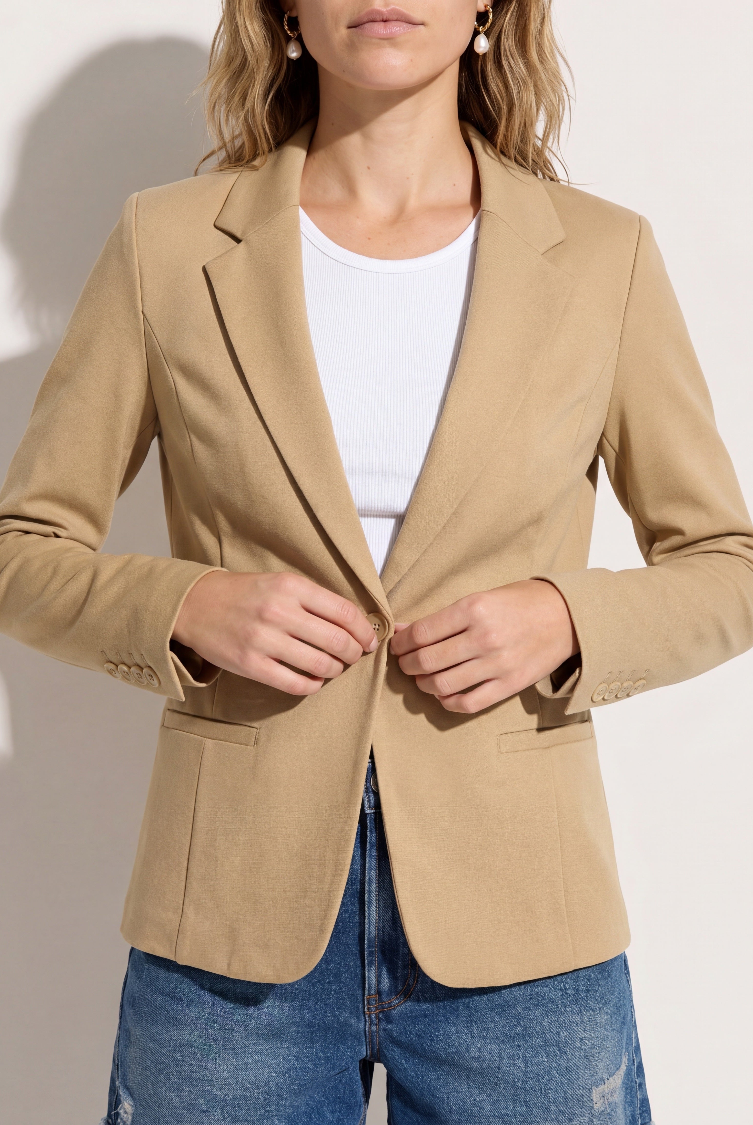 Fitted Blazer - Seventy Eight and Sunny