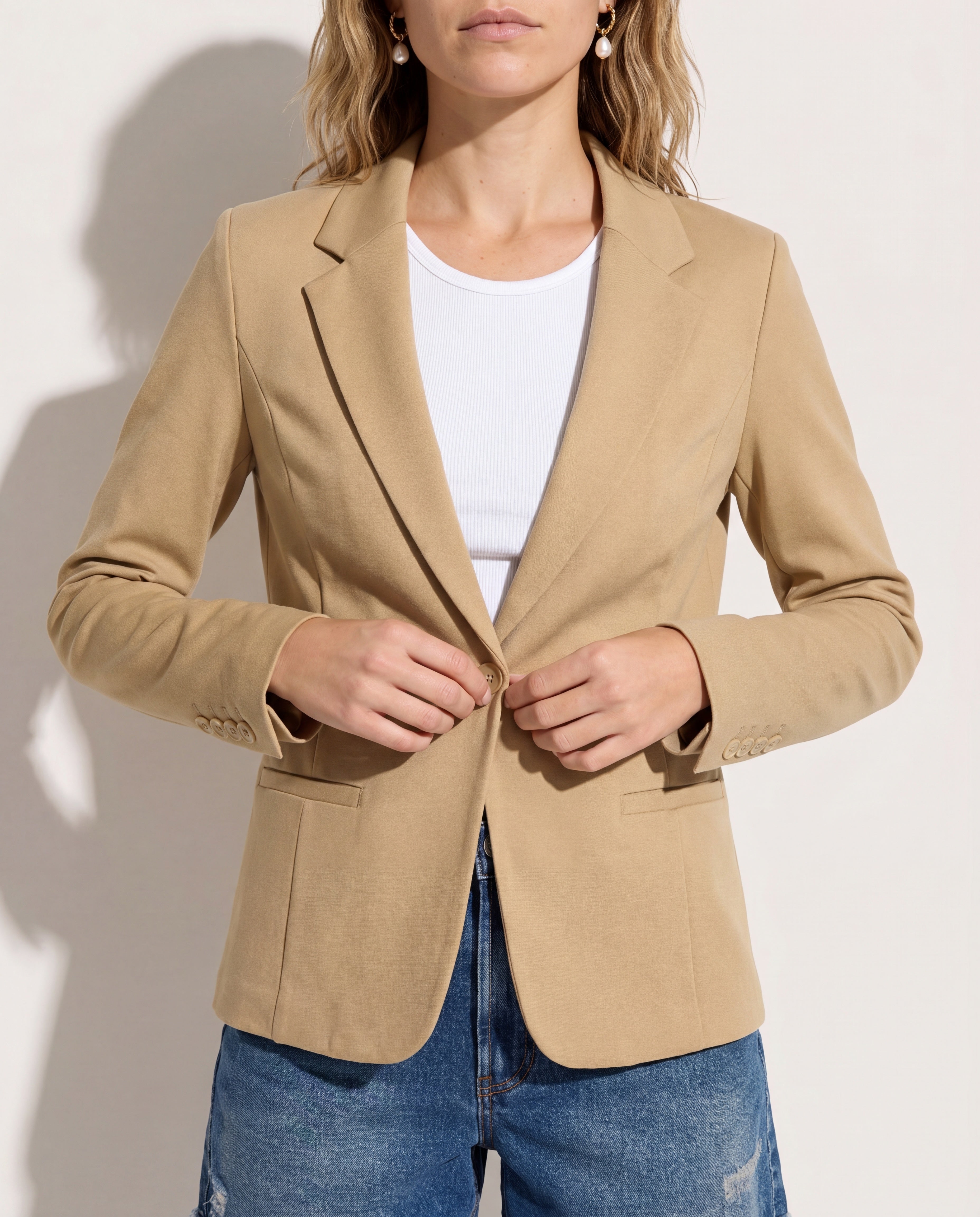 Fitted Blazer - Seventy Eight and Sunny