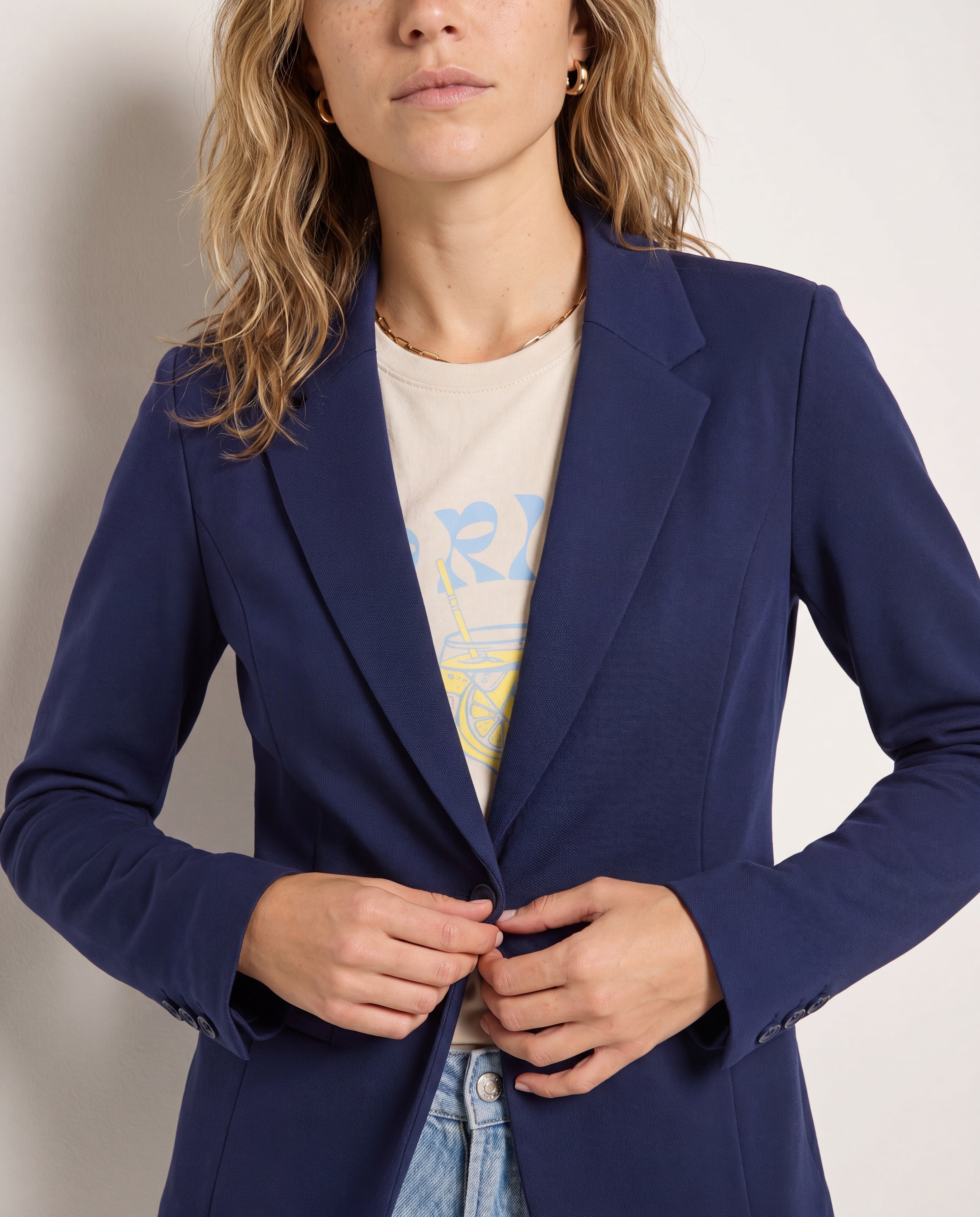 Fitted Blazer - Seventy Eight and Sunny