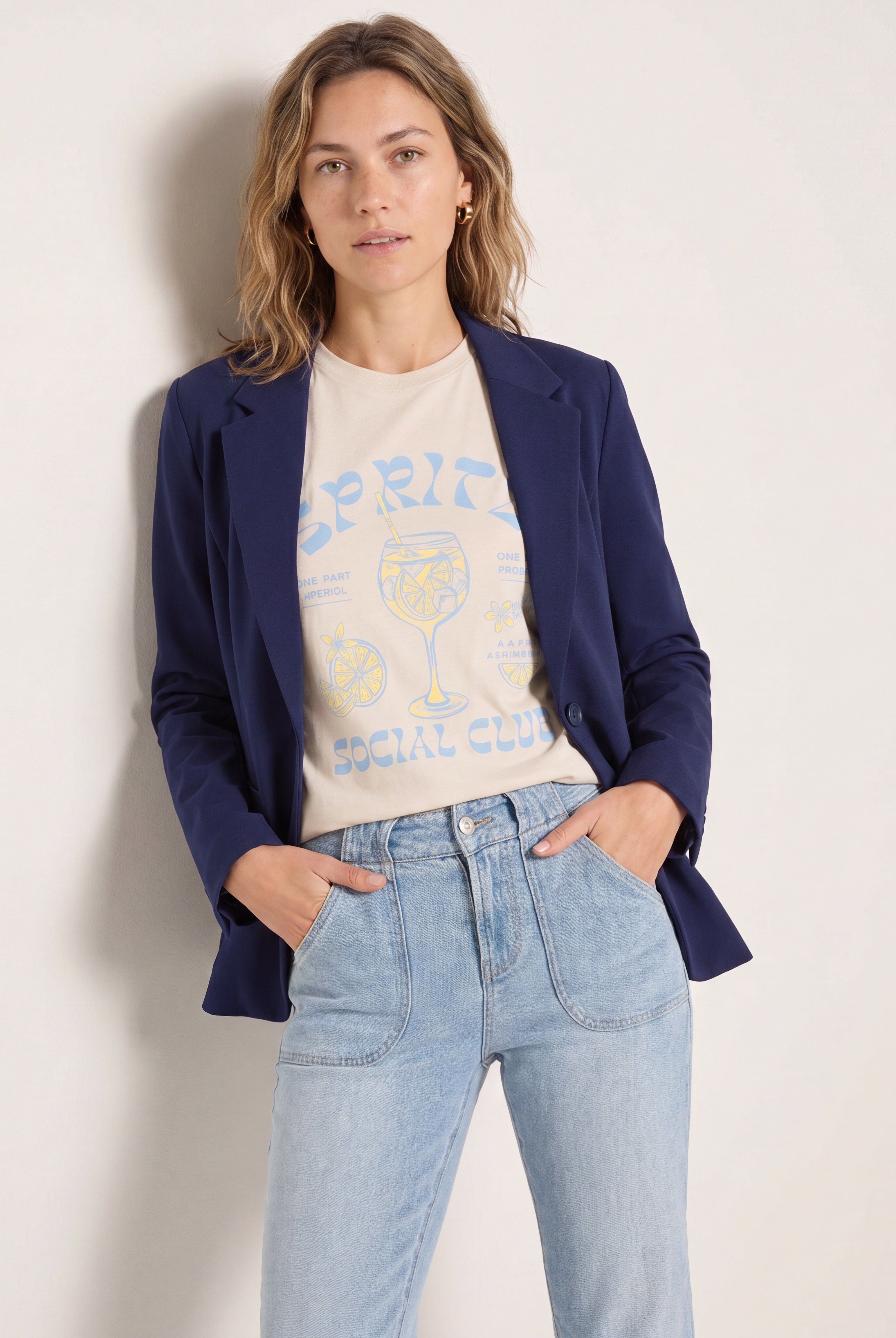Fitted Blazer - Seventy Eight and Sunny