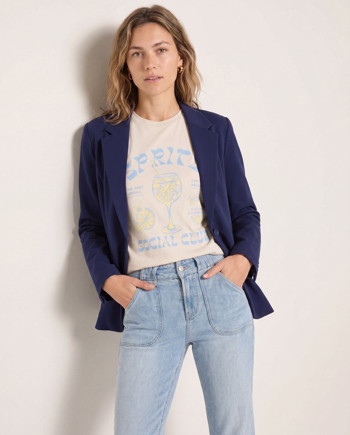 Fitted Blazer - Seventy Eight and Sunny