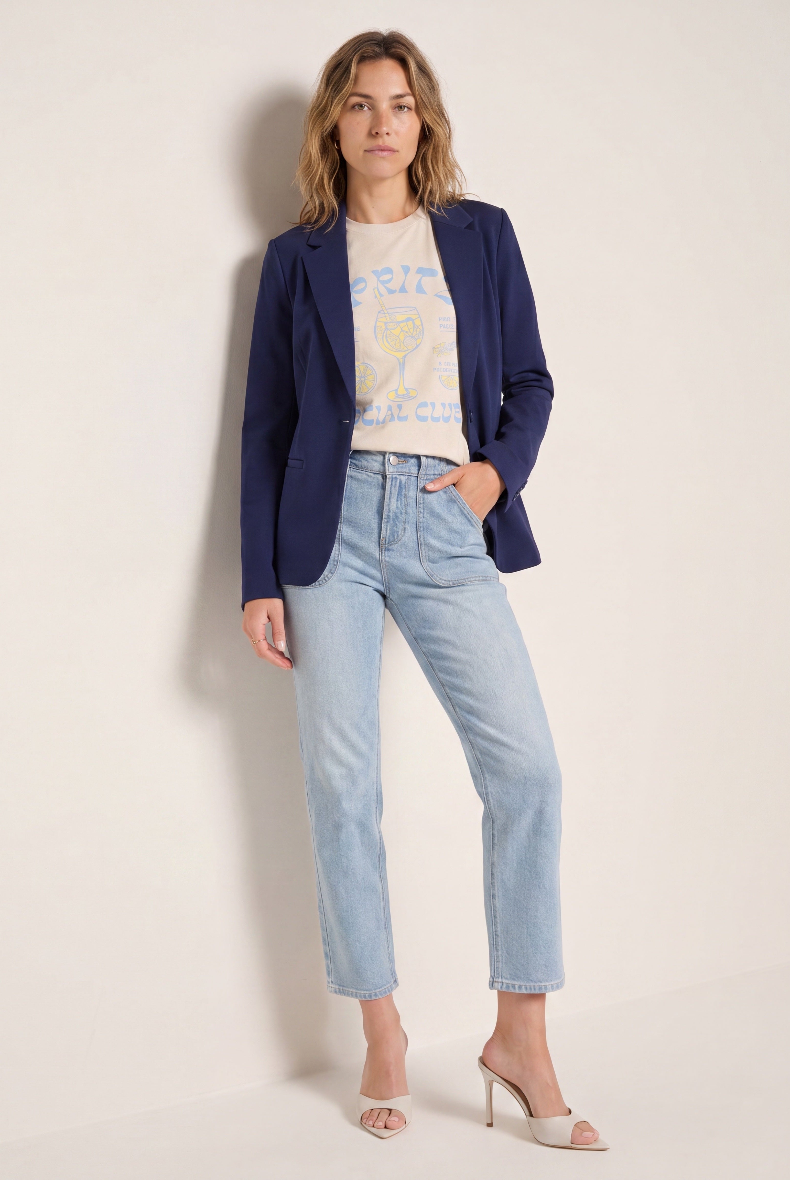 Fitted Blazer - Seventy Eight and Sunny