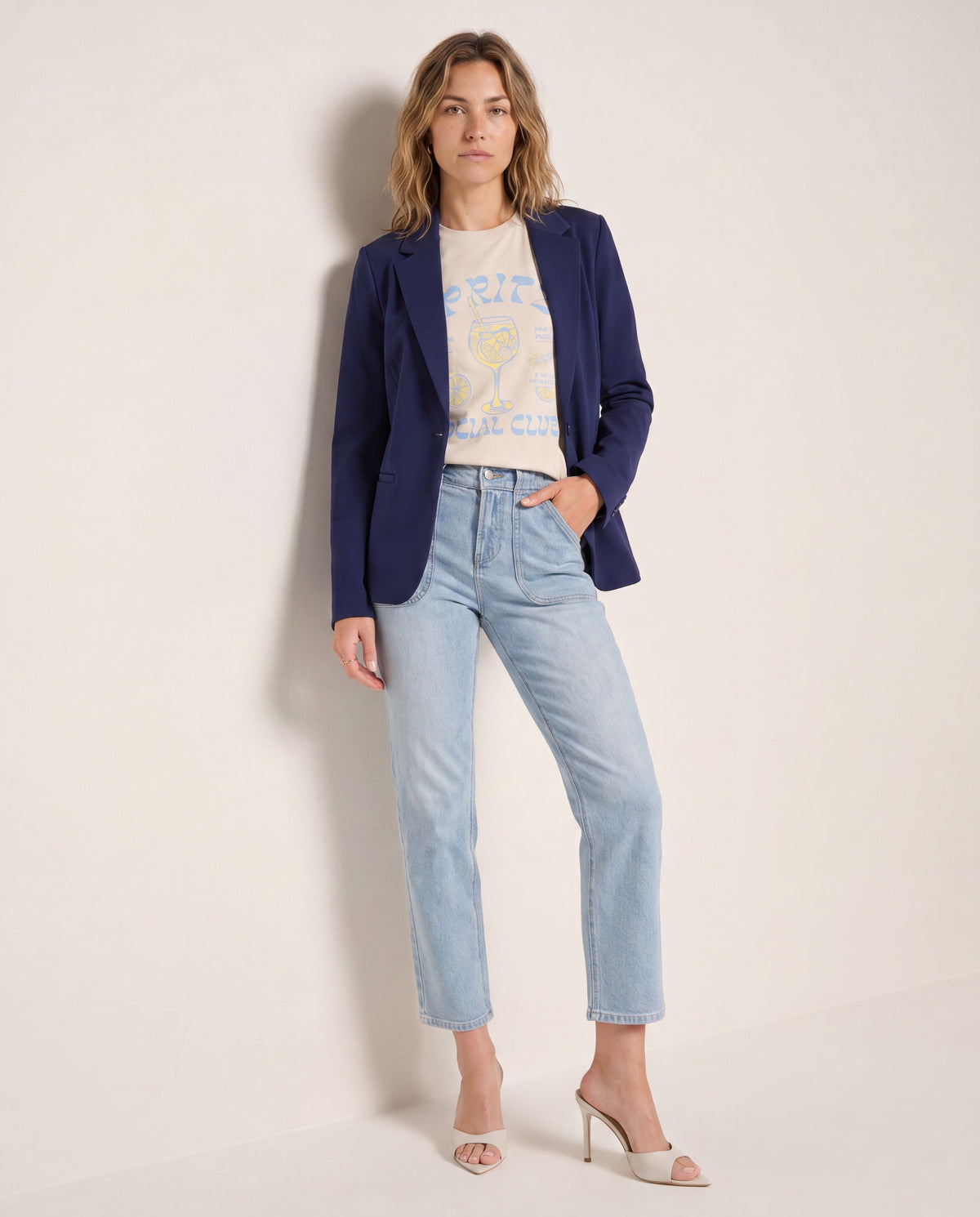 Fitted Blazer - Seventy Eight and Sunny