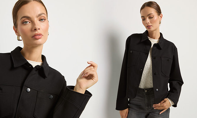 Rachael on the Long Weekend Twill Jacket