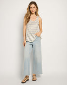 Natural/Nymph/Indin $|& SEAS Surfside Stripe Scoop Tank - UGC On Fig