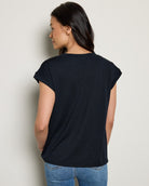 Black $|& SEAS Merrit Island Short Sleeve Tee - SOF Back