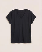 Black $|& SEAS SoCal Short Sleeved Top - Hanger Detail