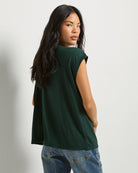 Hunter Green $|& SEAS Merrit Island Short Sleeve Tee - SOF Back