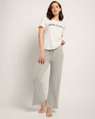 White $|& SEAS Dog Mom Graphic Sleep Tee - UGC On Fig