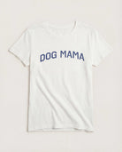 White $|& SEAS Dog Mom Graphic Sleep Tee - Hanger Detail
