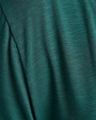 Dark Hunter Green $|& SEAS Essential Slub V-Neck Tee - SOF Detail