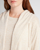 Oatmeal $|& SEAS Dreamy Hacci Laguna Cardigan - SOF Detail