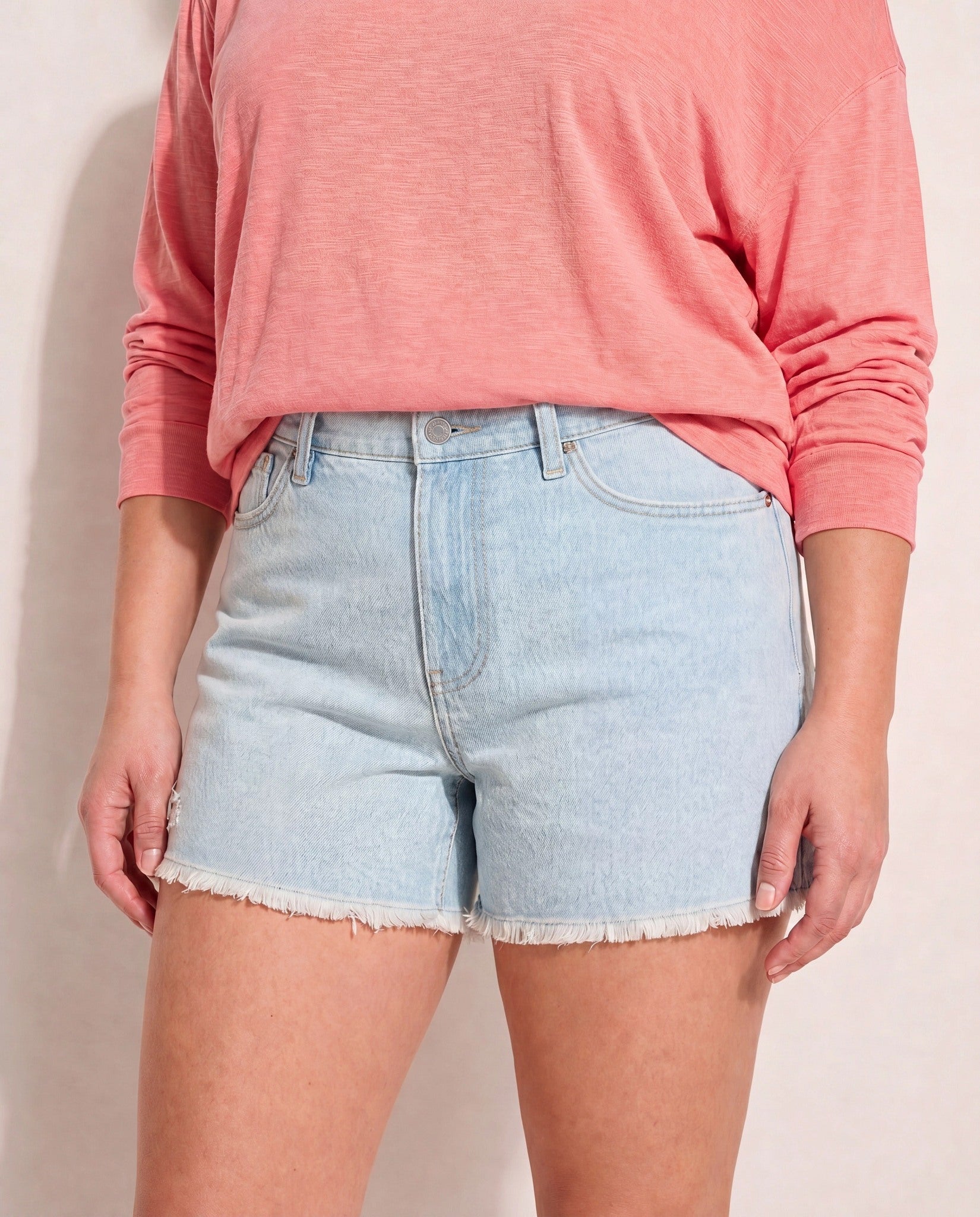 White $|& SEAS Brooksville Slub Off The Shoulder Top - SOF Full Front