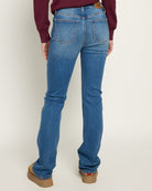 Medium Wash $|& Herizon Avril High Rise Slim Bootcut Jeans - SOF Back