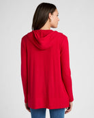 Chili Pepper $|& SEAS Laguna Hooded Cardigan - SOF Back
