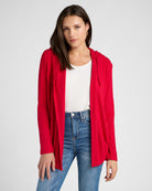 Chili Pepper $|& SEAS Laguna Hooded Cardigan - SOF Front