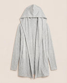 Heather Grey $|& SEAS Over The Falls Cardigan - Hanger Detail