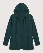 Hunter Green $|& SEAS Over The Falls Cardigan - Hanger Detail