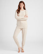 Oatmeal $|& SEAS Dreamy Hacci Pullover - SOF Full Front