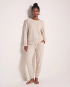 Oatmeal $|& SEAS Dreamy Hacci Pullover - UGC On Fig