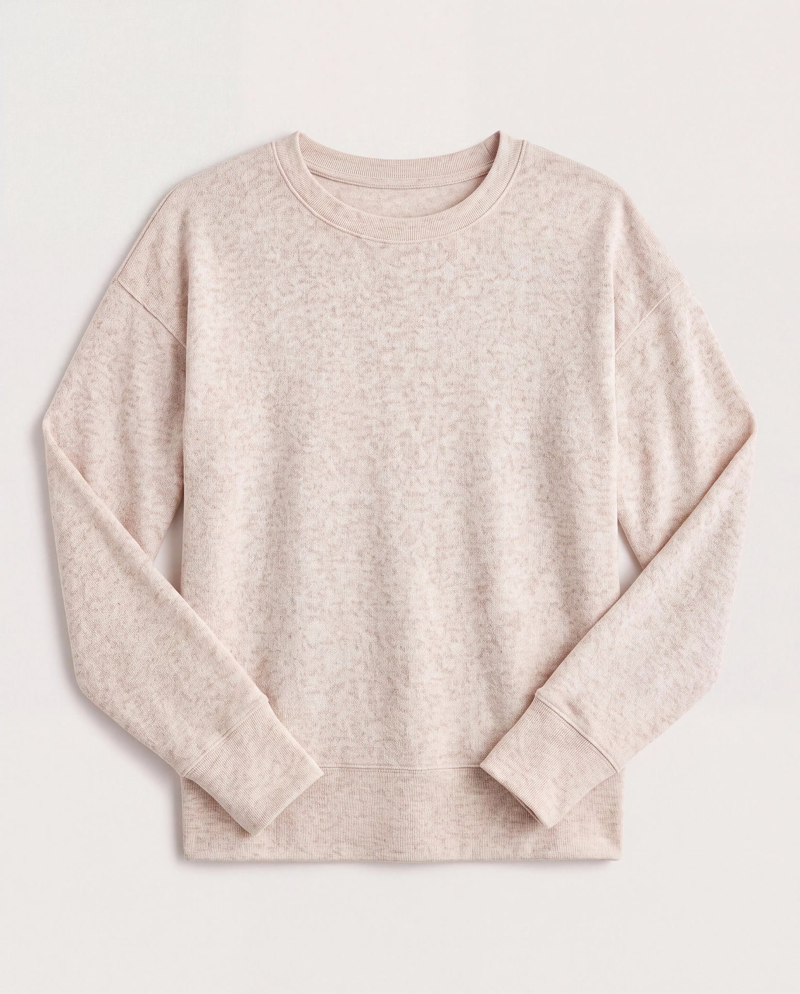 Oatmeal $|& SEAS Dreamy Hacci Pullover - Hanger Detail