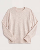 Oatmeal $|& SEAS Dreamy Hacci Pullover - Hanger Detail